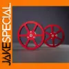Red Aluminum Tape Reel for Reel-to-Reel Recorders