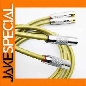 Premium Stereo XLR Audio Cable for Hi-Fi Systems
