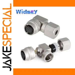 Durable Stainless Steel Servo Connector 10-Pin
