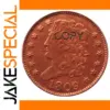 Copper 1809 Half Cent Replica Coin