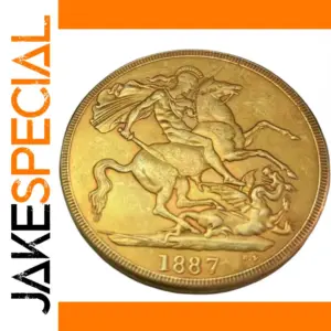 1887 UK Crown-Victoria Coin Replica