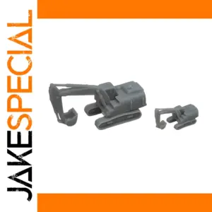 Uncolored Resin Excavator Model Set 1/700 & 1/350
