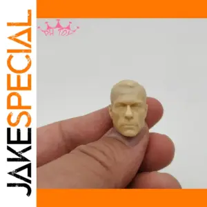Rugged Male Head Sculpt for 1/12 Action Figures