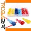 Bright Color-Coded T-Shaped Terminal Blocks Set
