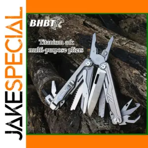 Titanium Multi-Tool with CNC Precision Craftsmanship