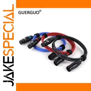 High-Quality Shielded XLR 3Pin Audio Cable