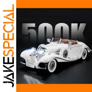 Vintage Benz 500K 1:18 Scale Diecast Model