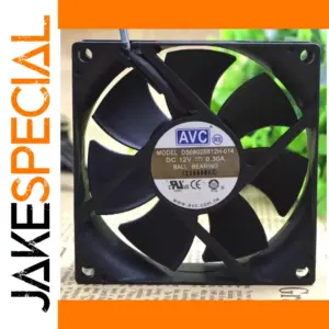 80mm 12V DC Cooling Fan with PWM Control