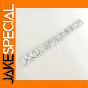 Mercedes-Benz Kompressor Badge 24.7cm Chrome Emblem