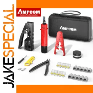 AMPCOM Professional Network Tool Kit 9-in-1