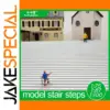 Miniature Plastic Stairs for Dioramas