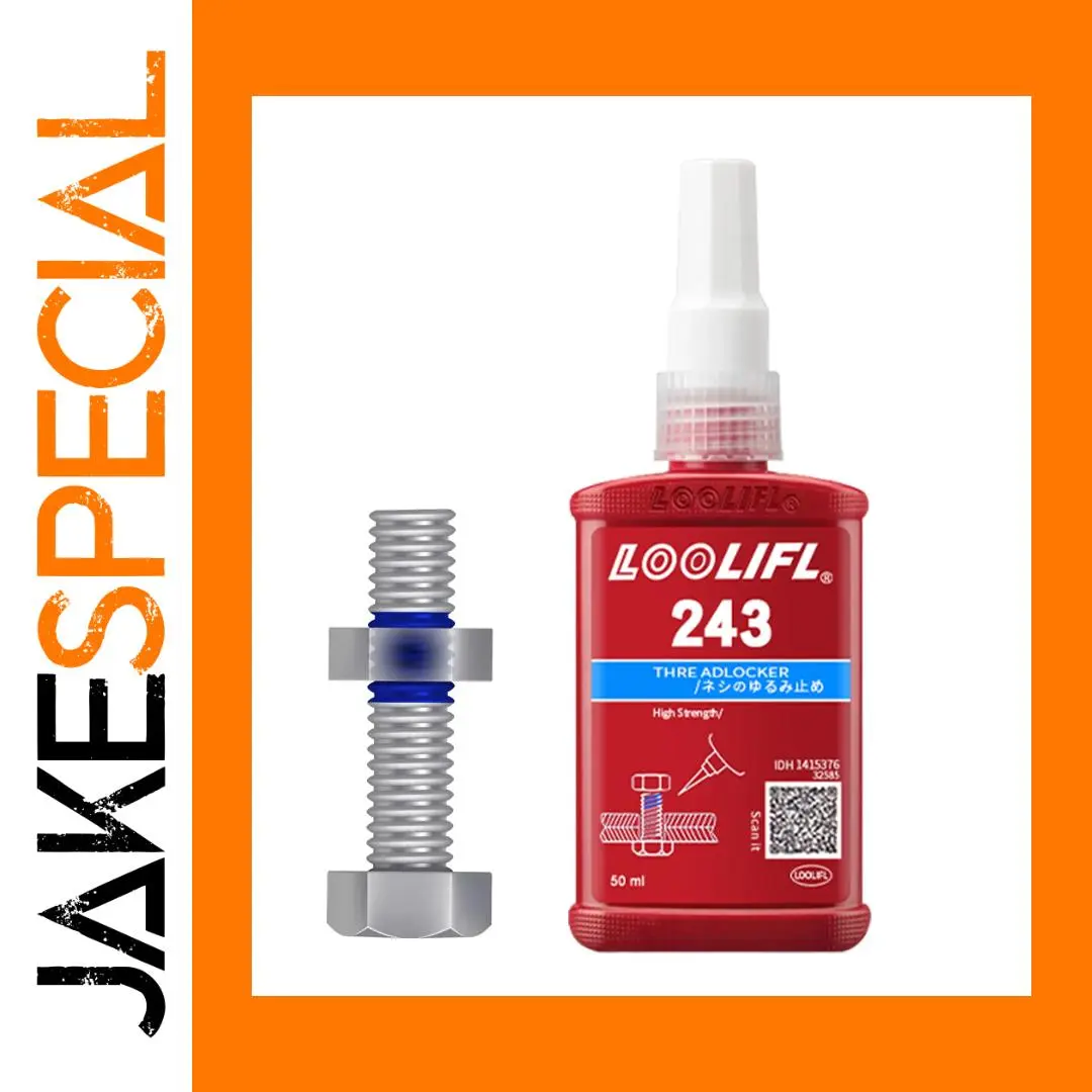 LOOLIFL 243 Medium-Strength Threadlocker 50ml 1 LOOLIFL 243 Medium-Strength Threadlocker 50ml