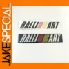 RALLIART Aluminum Badge for Mitsubishi Vehicles