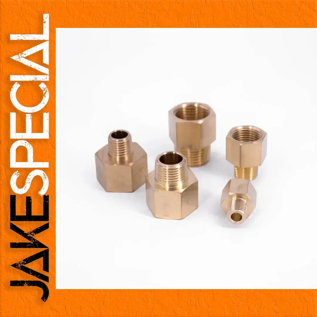 Brass Pipe Fitting Adapter for Secure Connections 1 Brass Pipe Fitting Adapter for Secure Connections