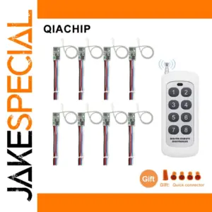 Wireless RF Remote Control System 433MHz 80m Range