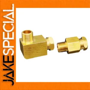 High-Quality Brass Compression Elbow Set