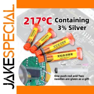 High-Temperature Silver Solder Paste for Electronics