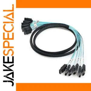 SATA 3.0 SSD Extension Cables Set (6-Pack)