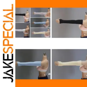 12-Inch Female Soldier Armguard Sleeves in 5 Colors