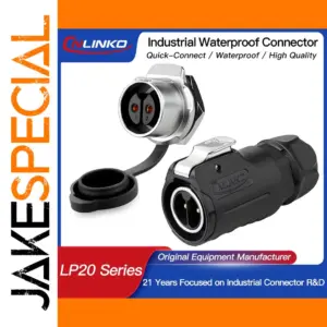 Waterproof Circular Connector for Outdoor Use