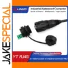 Durable Waterproof RJ45 Connector with Dual Ports
