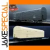 HO Scale Freight Train Carriage Model 1/87 Black Yellow