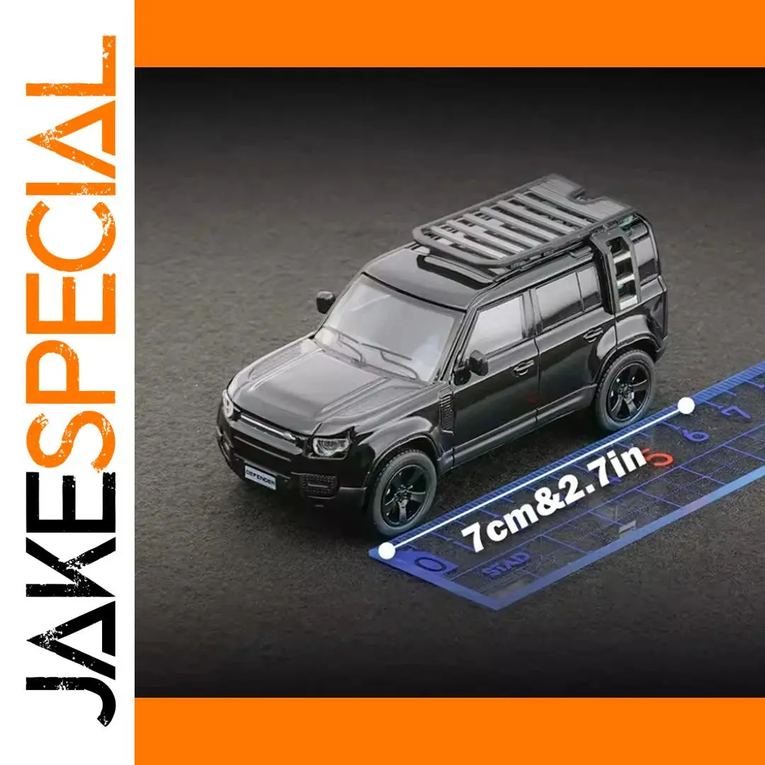 Black Land Rover Defender 110 Diecast Model 1:64 1 Black Land Rover Defender 110 Diecast Model 1:64