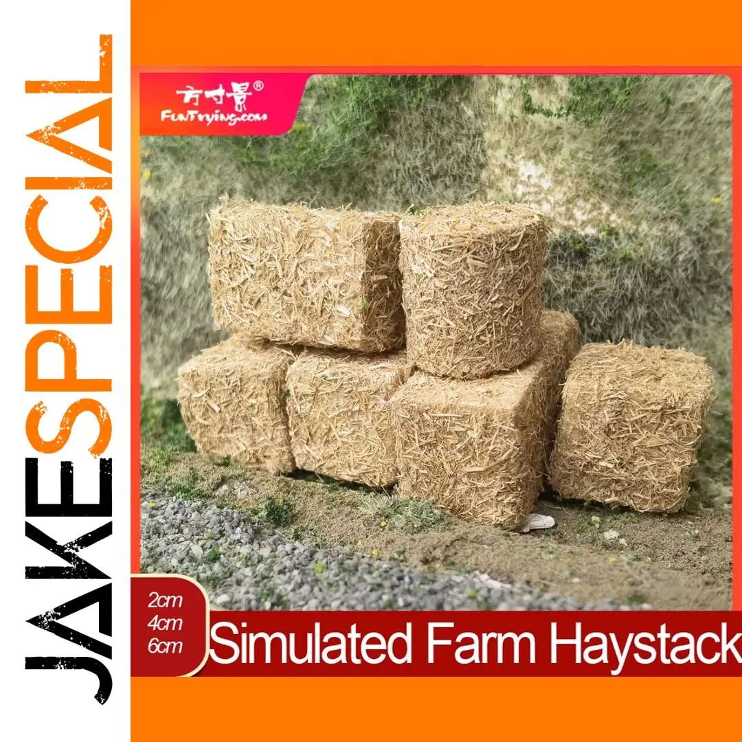 Miniature Haystacks for Scenic Model Farms 1 Miniature Haystacks for Scenic Model Farms