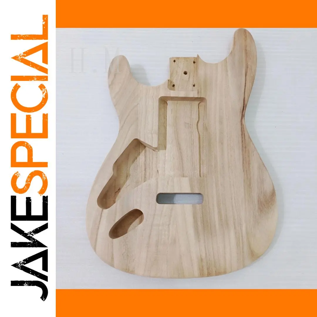 Maple Electric Guitar Body for Custom Builds 1 Maple Electric Guitar Body for Custom Builds