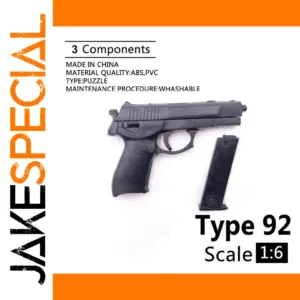 Type 92 4D Gun Model for 12-Inch Figures
