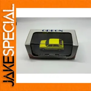 Vintage Yellow Peugeot 104 1:43 Diecast Model