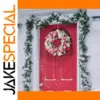 45cm Festive Christmas Wreath for Doors