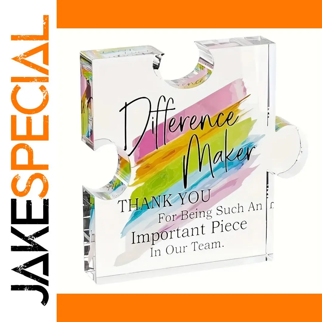 Vibrant Acrylic Desk Paperweight for Recognition 1 Vibrant Acrylic Desk Paperweight for Recognition