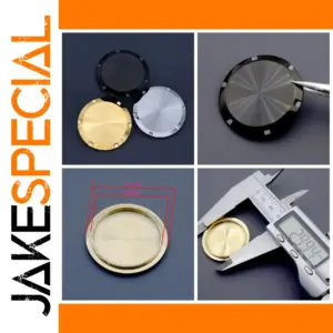 40mm NH35 Watch Case Back Cover in Stainless Steel