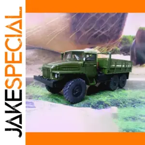 Russian Military Trailer Truck Miniature 1:43 Scale