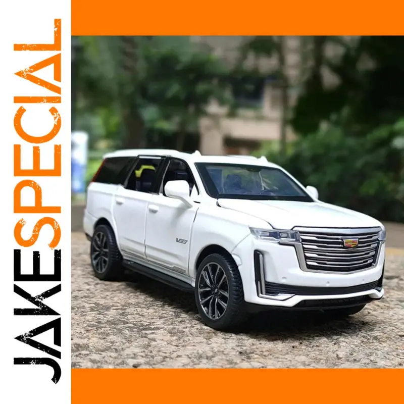 The White Cadillac Escalade Miniature Model 1:32 Scale: A Perfect Blend of Detail and Style 1 1601547774754b3f98d6b643 product image