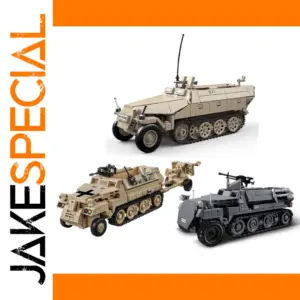 WW2 Military Vehicle Model Set - 436/562/714 pcs