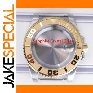 40mm Solid Stainless Steel Yacht Style Watch Case