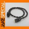 Premium Braided Power Cable for Audio Systems