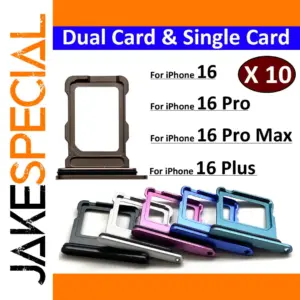 iPhone 16 Series Aluminum Dual/Single Card Trays Set