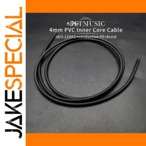 3-Meter Professional Black Guitar Cable