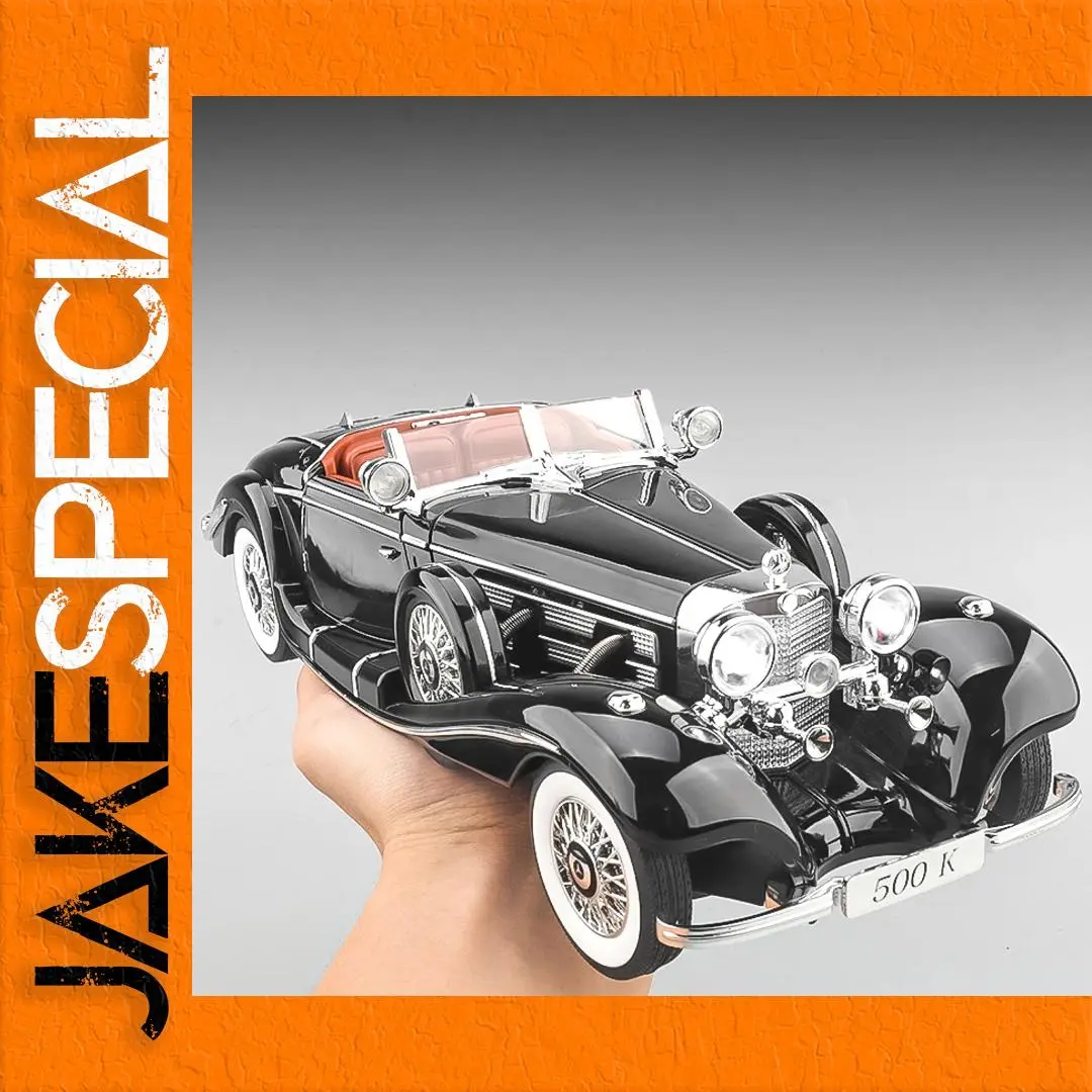 1936 Benz 500K Diecast Model - 1/18 Scale 1 1936 Benz 500K Diecast Model - 1/18 Scale