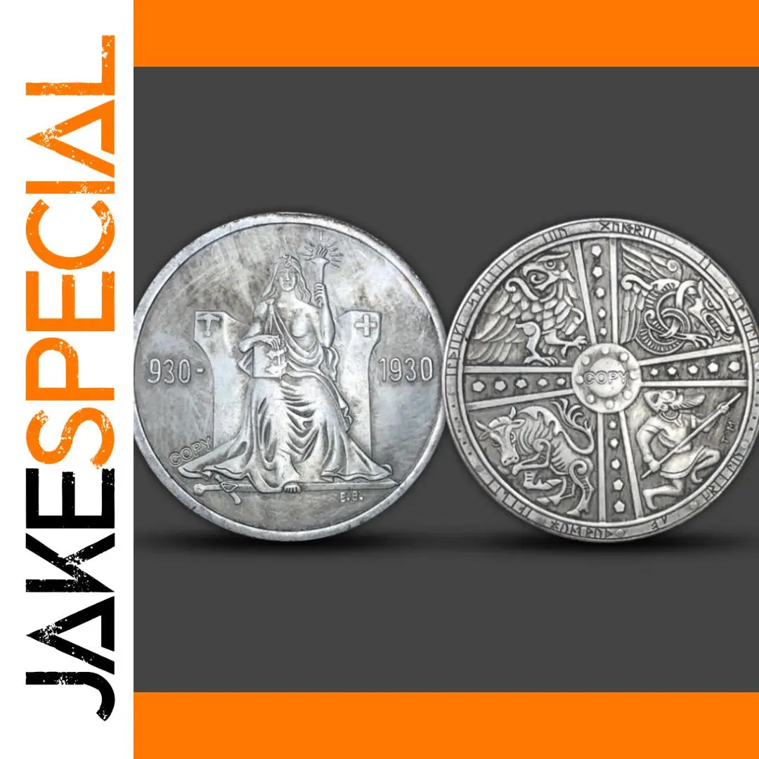 Vintage Copper Mythic Symbol Ornament 38mm 1 Vintage Copper Mythic Symbol Ornament 38mm