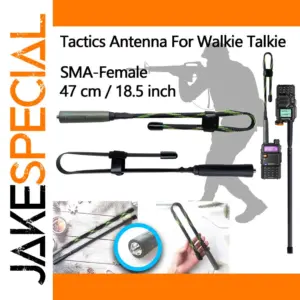 47cm Tactical Foldable Antenna for Walkie-Talkies