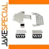 Stainless Steel RC Crawler Skid Plates Set