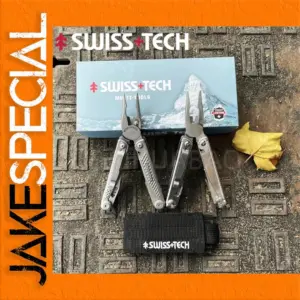 SwissTech 18-in-1 Compact Multitool for Outdoors