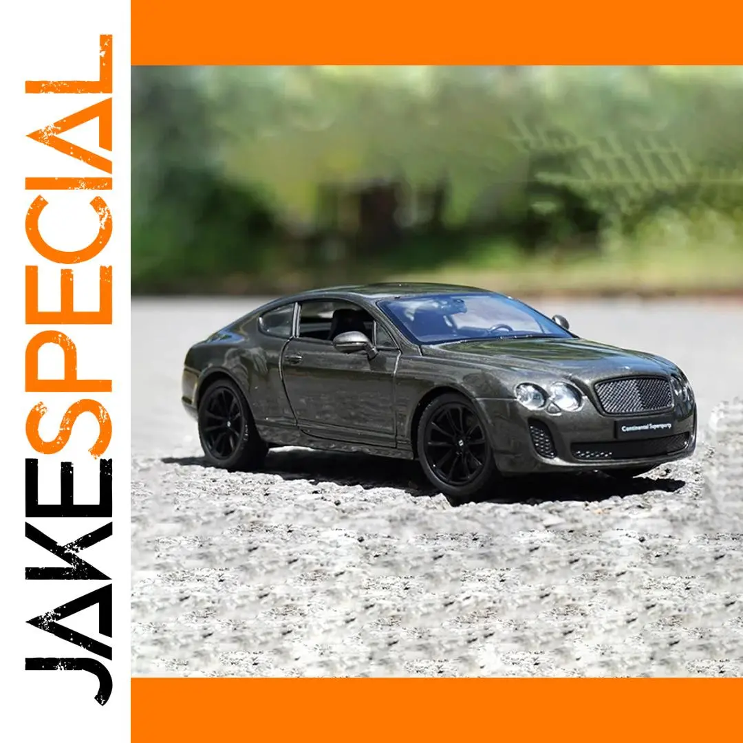 1:24 Scale Silver Coupe Car Model 1 1:24 Scale Silver Coupe Car Model