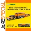 Vibrant Chevrolet Diecast Model Set Collection