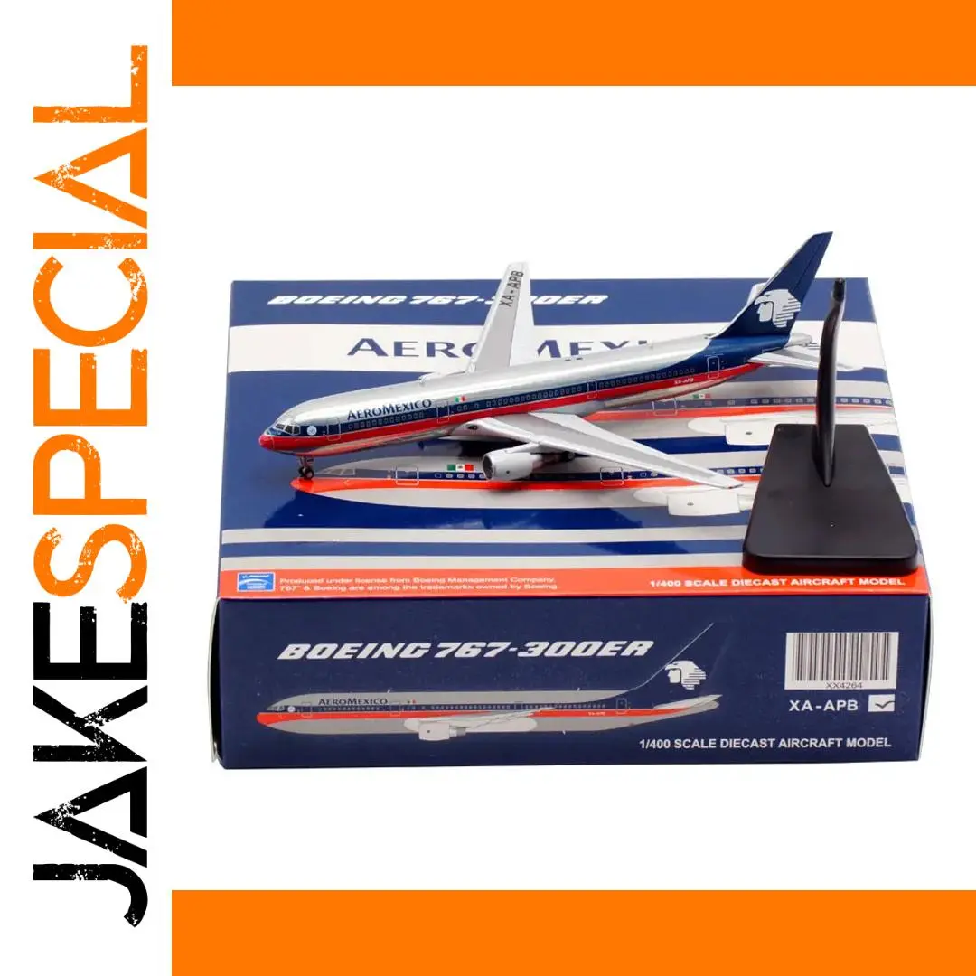 Aeromexico B767-300ER Scale Model 1/400 1 Aeromexico B767-300ER Scale Model 1/400