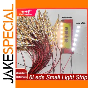 Mini LED Strip Light 6cm for DIY Projects